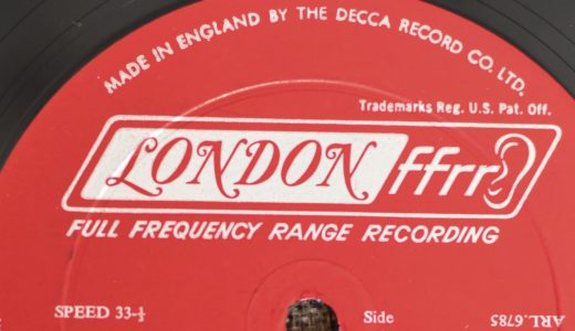 Label Variation…DECCAレコード Vol.2：ロンドンレコード（US/UK LONDON）